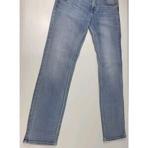 Silver Jeans Mens 31X32 Konrad Slim Fit Slim Leg Blue Light Wash Denim